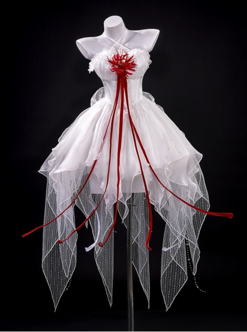 Game Wuthering Waves Halloween Cosplay Phrolova Formal Gown Costume Full Set