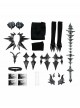 Game Dragon Raja The Gate Of Cassell Halloween Cosplay The Dragon Queen Jormungandr Costume Set