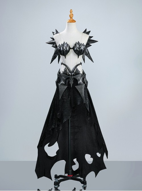 Game Dragon Raja The Gate Of Cassell Halloween Cosplay The Dragon Queen Jormungandr Costume Set