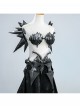 Game Dragon Raja The Gate Of Cassell Halloween Cosplay The Dragon Queen Jormungandr Costume Set