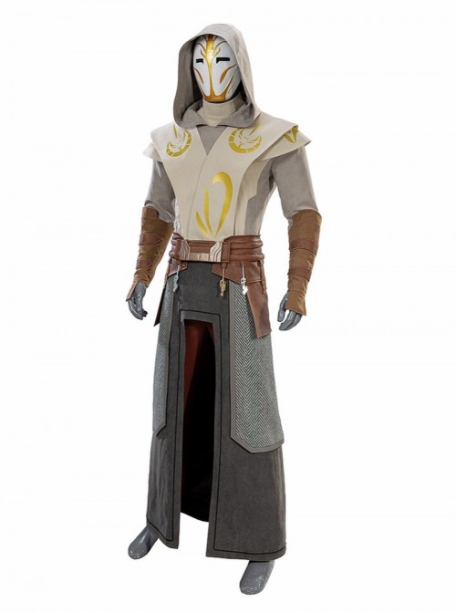 Game Star Wars Galaxy Of Heroes Halloween Cosplay Jedi Temple Guard Costume Set Without Shoes