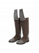 Game Star Wars Galaxy Of Heroes Halloween Cosplay Jedi Temple Guard Accessories Brown Boots