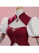 Anime Puella Magi Madoka Magica Walpurgisnacht Rising Halloween Cosplay Sakura Kyoko Costume Set