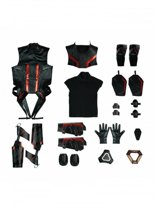 Movie Tron Ares Halloween Cosplay Ares Costume Set Without Shoes