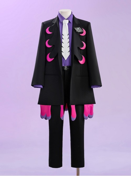 Game Pokemon Legends Z-A Halloween Cosplay Corbeau Costume Full Set