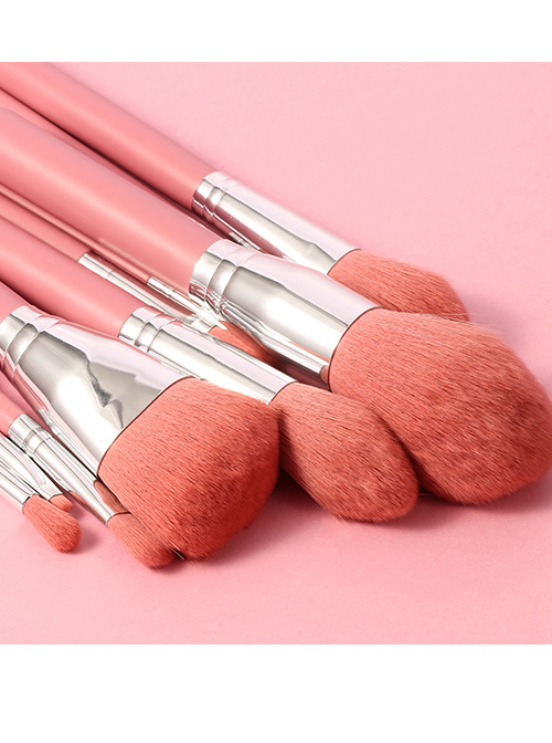 Dreamy Blue And Pink 12 Makeup Brushes Set