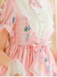 Blueberry Berry Series OP Printing Sweet Lolita Short Sleeve Dress