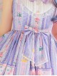 Blueberry Berry Series JSK Little High Waist Sweet Lolita Sling Dress