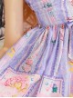 Blueberry Berry Series JSK Little High Waist Sweet Lolita Sling Dress