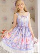 Blueberry Berry Series JSK Little High Waist Sweet Lolita Sling Dress