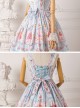 Blueberry Berry Series JSK Little High Waist Sweet Lolita Sling Dress