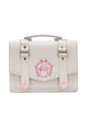 Cute Lamb Embroidery School Lolita Shoulder Bag