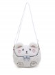 Cute Glutinous Rice Bear Plush Mobile Phone Small Bag Sweet Lolita Shoulder Bag