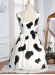 Cow Puffs Series JSK Printing Sweet Lolita Sling Dress