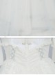 Thames God Series JSK White Chiffon Classic Lolita Elegant Tea Party Sling Dress