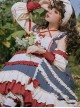 Chengnan Flowers Bloom Series JSK Pastoral Style Classic Lolita Long Sling Dress