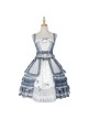 Hidden Mist Epiphyllum Aroma Series JSK Pastoral Style Classic Lolita Sling Dress