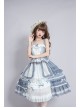 Hidden Mist Epiphyllum Aroma Series JSK Pastoral Style Classic Lolita Sling Dress