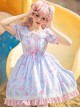 Jelly Bear Series OP Cute Printing Sweet Lolita Short Sleeve Dress