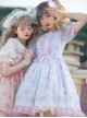 Jelly Bear Series OP Cute Printing Sweet Lolita Short Sleeve Dress