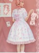 Jelly Bear Series OP Cute Printing Sweet Lolita Short Sleeve Dress