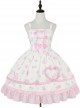 Jelly Bear Series JSK Printing Sweet Lolita Sling Dress