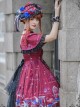 Blue Enchantress Series OP Gorgeous Classic Lolita Short Sleeve Dress