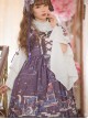 Blue Enchantress Series JSK Gorgeous Classic Lolita Sling Dress