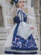 Blue Enchantress Series JSK Gorgeous Classic Lolita Sling Dress