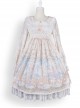 Ballet Rabbit Series OP Doll Collar Sweet Lolita Long Sleeve Dress