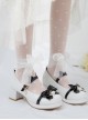 Thick Heel Cute Bowknot Sweet Lolita High Heel Shoes