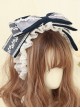 Cute Cloth Big Bowknot Lace Sweet Lolita Hairband Available In Multiple Colors