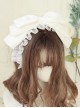 Cute Cloth Big Bowknot Lace Sweet Lolita Hairband Available In Multiple Colors