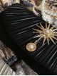 Retro Satin Elegant Classic Lolita Satin Pleated Handbag