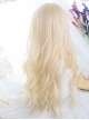 Golden Hair Tail Layering Long Curly Wigs Sweet Lolita Wigs