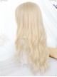 Golden Hair Tail Layering Long Curly Wigs Sweet Lolita Wigs