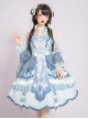 Phoenix Chirping Series JSK Chinese Style Classic Lolita Sling Dress