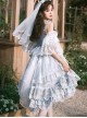 Flower Marriage Series JSK Elegant Gorgeous Classic Lolita Tea Party Sling Dress