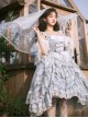 Flower Marriage Series JSK Elegant Gorgeous Classic Lolita Tea Party Sling Dress