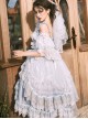 Flower Marriage Series JSK Elegant Gorgeous Classic Lolita Tea Party Sling Dress