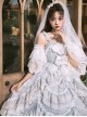 Flower Marriage Series JSK Elegant Gorgeous Classic Lolita Tea Party Sling Dress