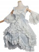 Flower Marriage Series JSK Elegant Gorgeous Classic Lolita Tea Party Sling Dress