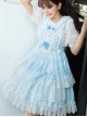 Bunny Series JSK Cute Chiffon Sweet Lolita Sling Dress