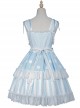 Bunny Series JSK Cute Chiffon Sweet Lolita Sling Dress