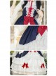 Snow White Slight Flower Marriage JSK Gorgeous Court Classic Lolita Sling Dress