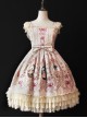 Fairytale Town Dance Party Series JSK Tea Party Classic Lolita Sling Dress