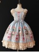 Fairytale Town Dance Party Series JSK Tea Party Classic Lolita Sling Dress