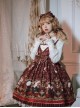 Bunnies In Pokerland Series JSK Cotton Printing Sweet Lolita Sling Dress