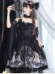 Virgin Flower Series JSK Gothic Lolita Light Hanayome Tea Party Sling Dress