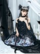 Virgin Flower Series JSK Gothic Lolita Light Hanayome Tea Party Sling Dress